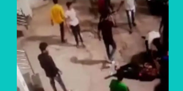 Street Fight in Hyderabad